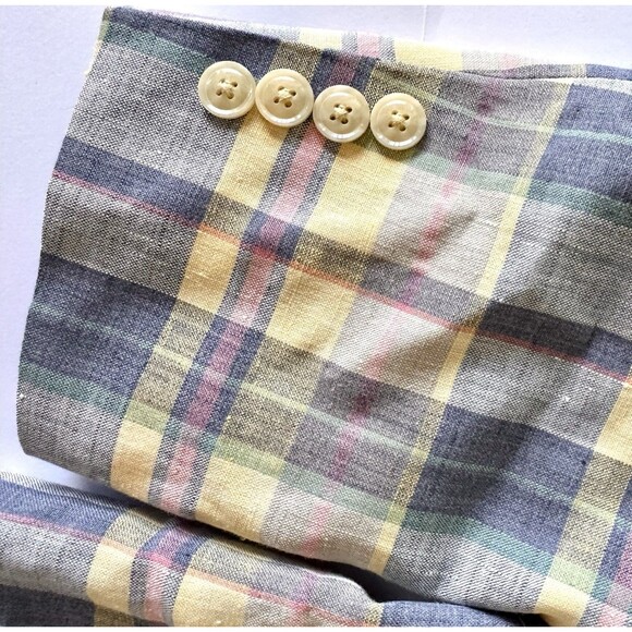 Club Room Multicolor Plaid Blazer - Picture 10 of 16